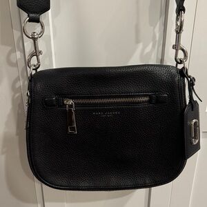 Marc Jacobs Black Leather Shoulder Bag